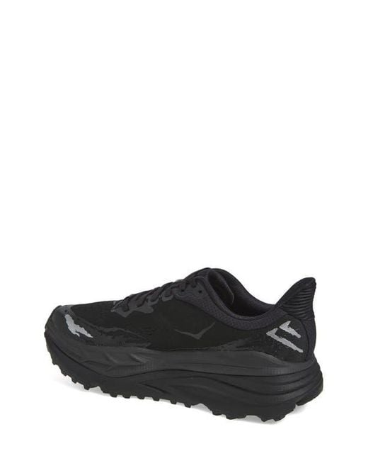 Hoka One One Black Stinson Atr 7 Running Shoe for men