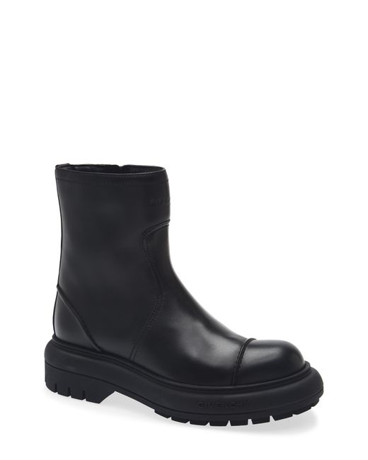 Givenchy Black Cargo Biker Boot for men