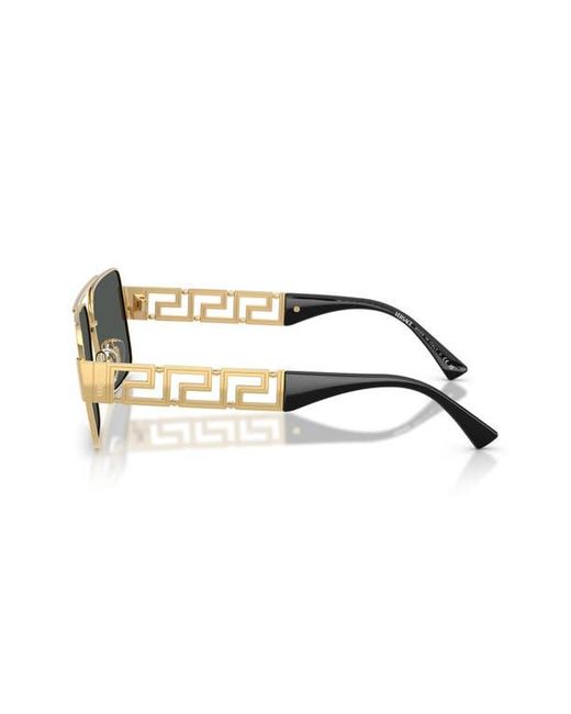 Versace Multicolor 61Mm Rectangular Sunglasses for men
