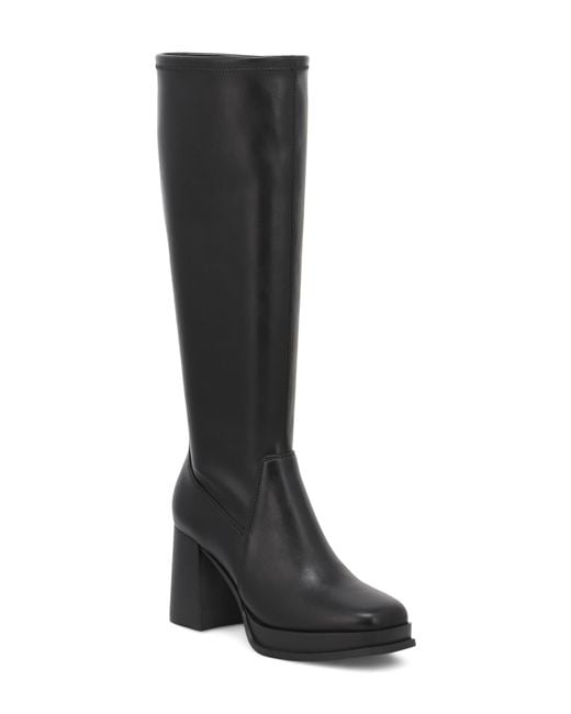 MIA Black Morina Knee High Boot