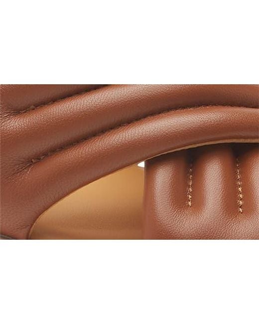 4Ccccees Brown Mellow Mana Platform Slingback Sandal