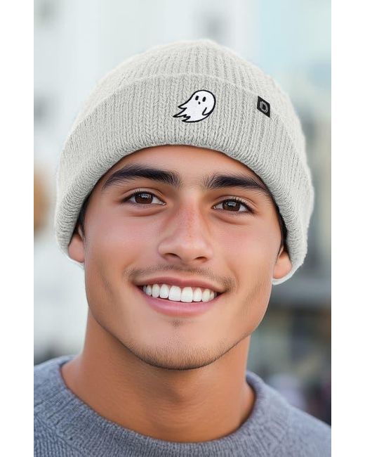 Alix Gray Ghost Beanie for men