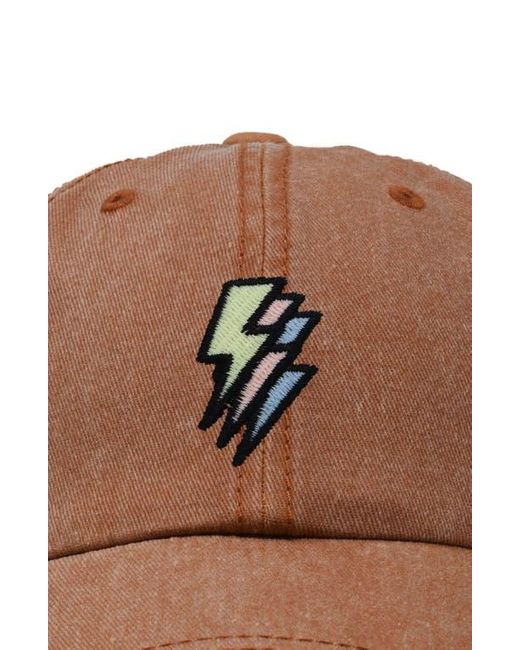Alix Brown Lightning Cap for men