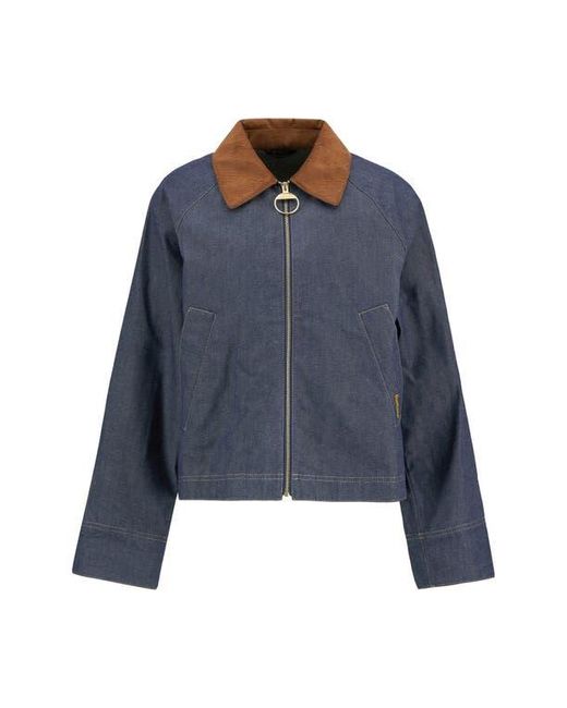 Barbour Black Freckleton Denim Swing Jacket