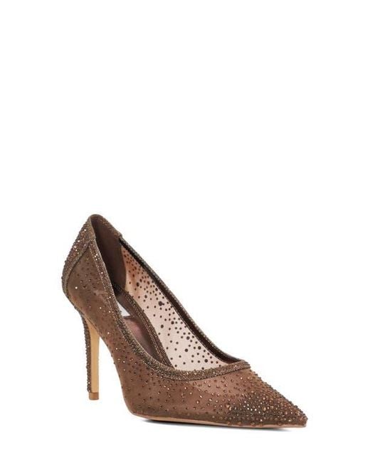 Dune Brown Brightest Pointed Toe Pump