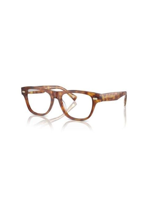 Brunello Cucinelli Multicolor 54Mm Rectangle Optical Glasses for men