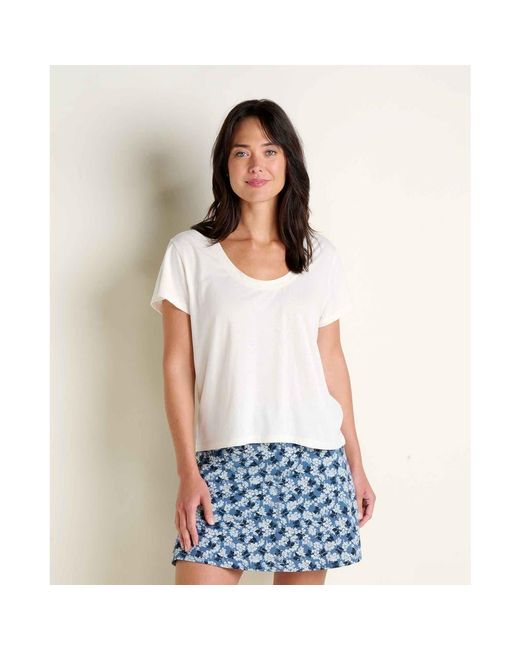 Toad & Co. White Whisper Tee