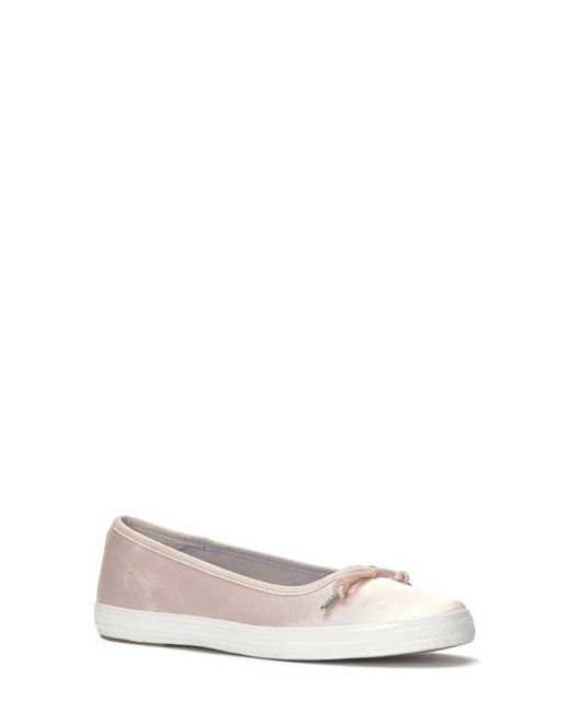 Keds White Maisie Flat