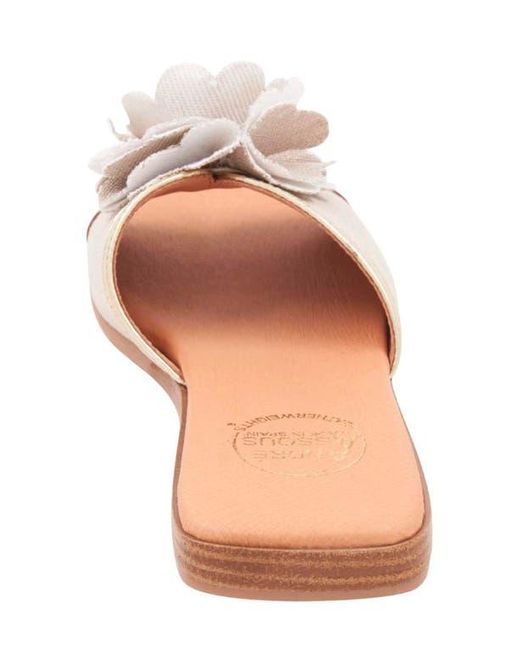 Andre Assous Pink Kiky Slide Sandal