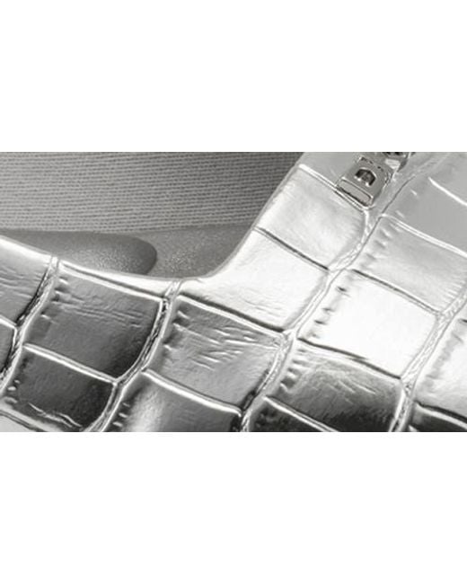 DKNY White Darrow Slingback Flat