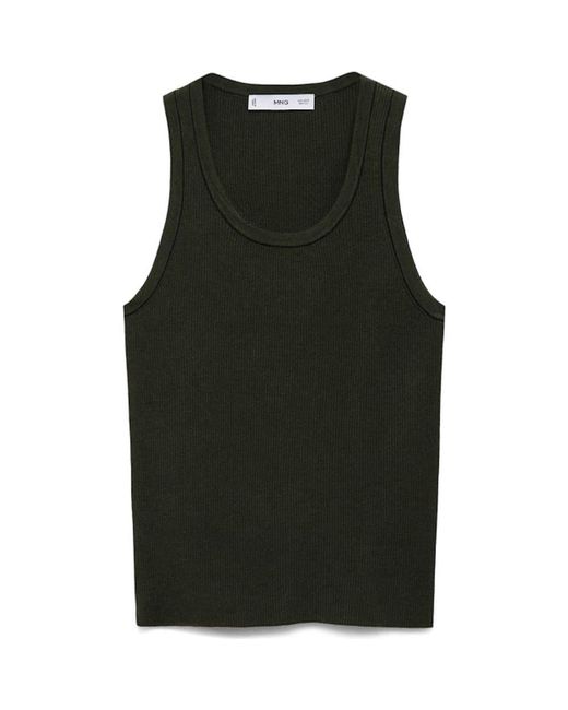 Mango Green Rib Tank