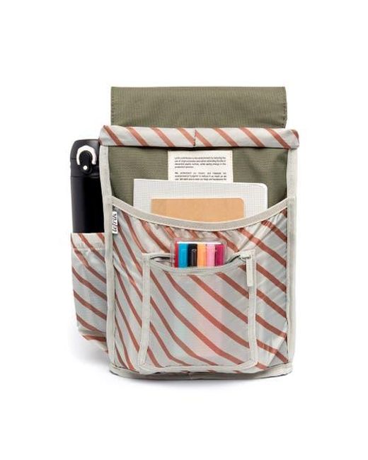 Lefrik Green Kaut Mini Backpack