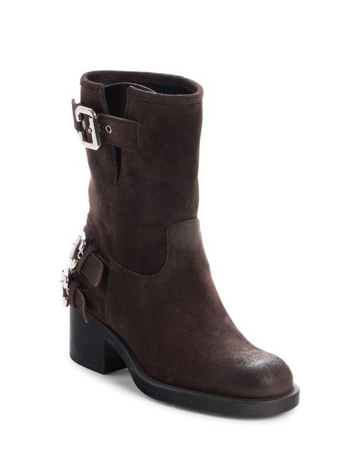 Chloé Brown Dakota Biker Boot