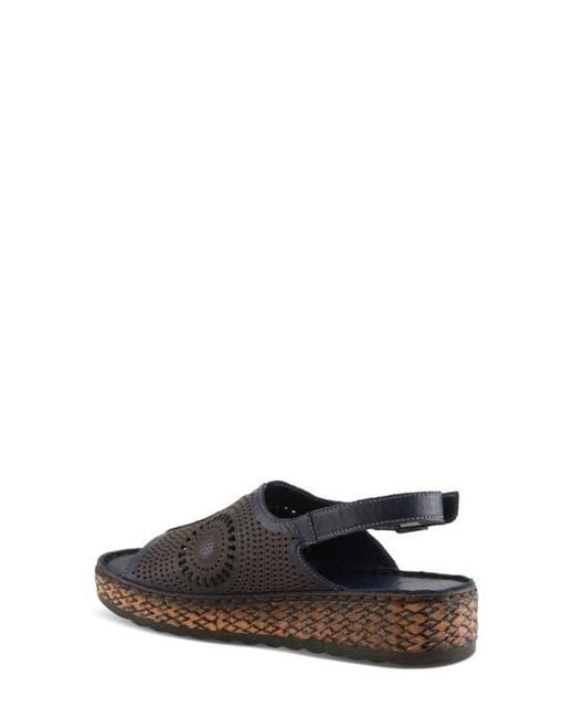 Spring Step Black Cordero Slingback Sandal