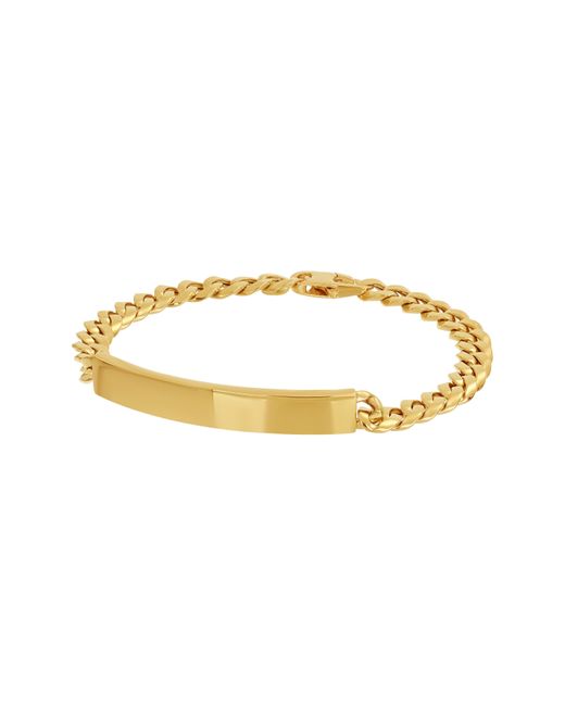 Bony Levy 14k Gold Id Link Bracelet in Yellow for Men Lyst