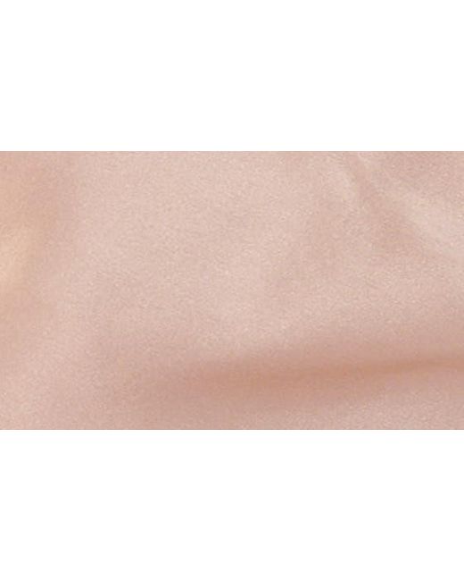 Cami NYC Pink One-shoulder Stretch Silk Bodysuit