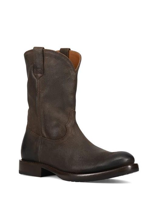 Frye Brown Duke Roper Boot for men