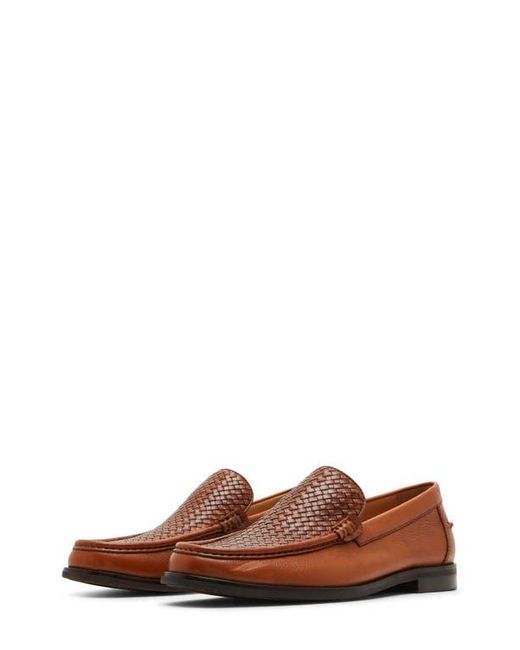 Steve Madden Brown Akerman Woven Loafer for men