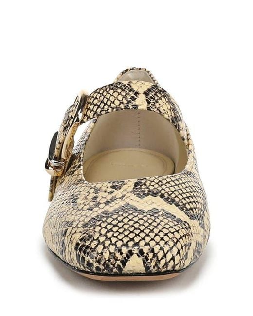 Vince Metallic Daniela Mary Jane Flat