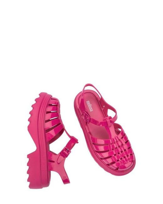 Melissa Pink Possession Platform Ii Sandal