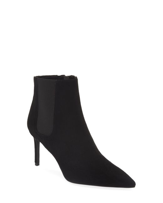 Jeffrey Campbell Black Nixie Pointed Toe Bootie