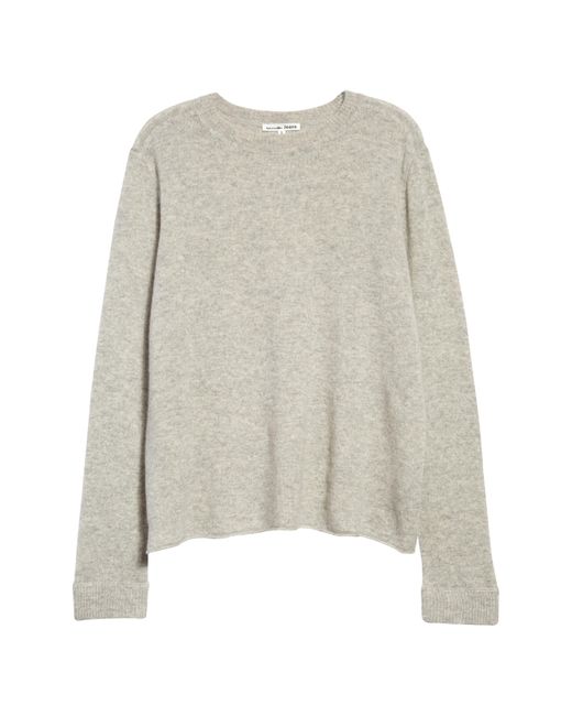 Reformation White Cashmere Blend Sweater