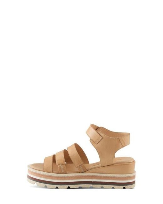 Spring Step Natural Gosalina Platform Sandal
