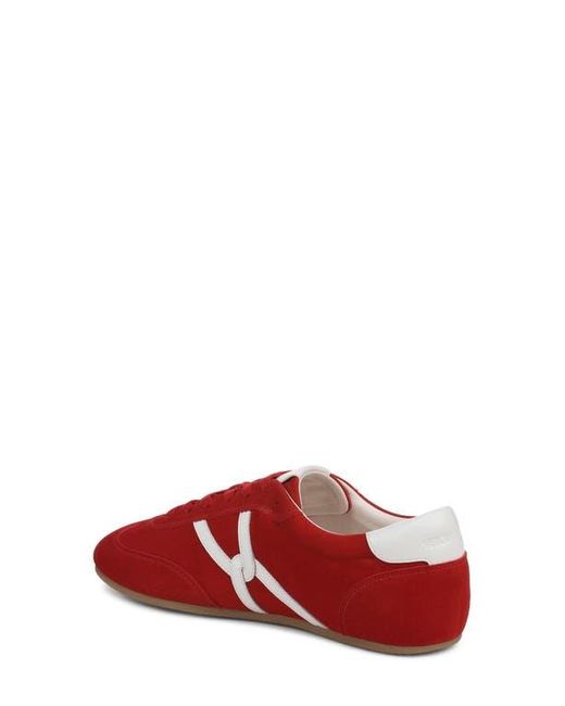 Veronica Beard Red Riviera Sneaker