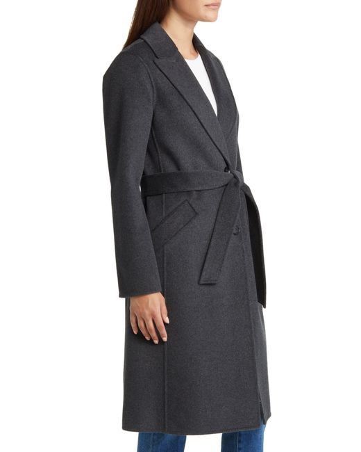 michael kors double face wool blend coat