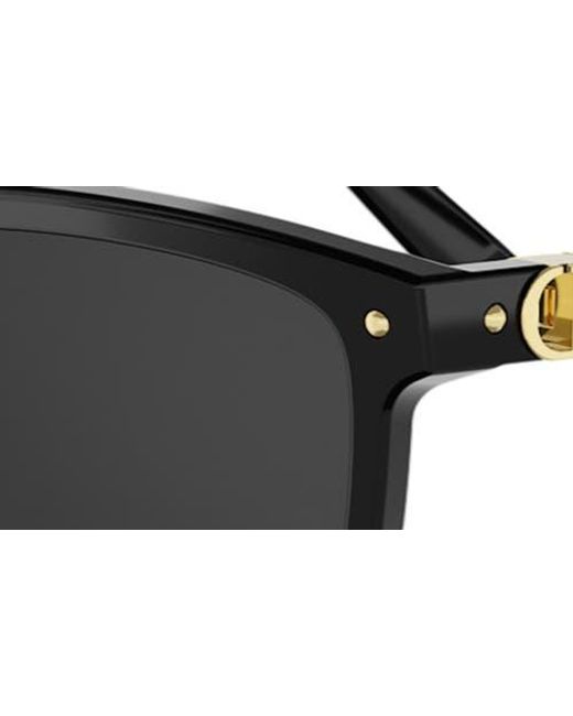Dior Gray Petit Cd S1I 54Mm Rectangular Sunglasses