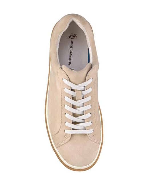 Johnston & Murphy White Ashley Sneaker