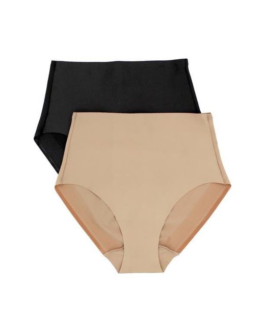 Miraclesuit Black Assorted 2-Pack Light Shaping Briefs