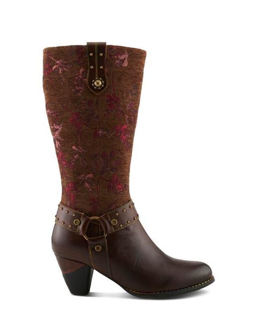 Spring Step Brown Wyoming Knee High Boot