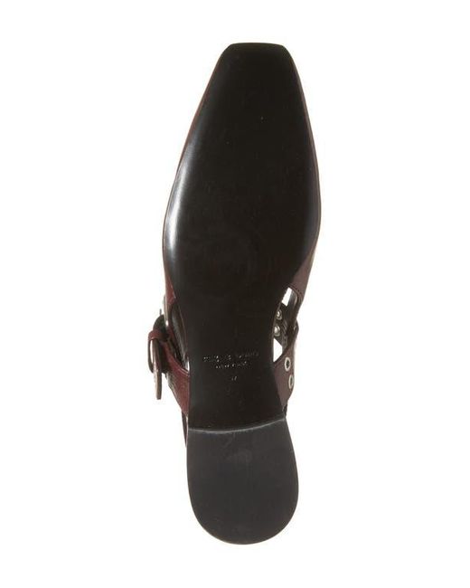 Rag & Bone Brown Astra Slingback Flat