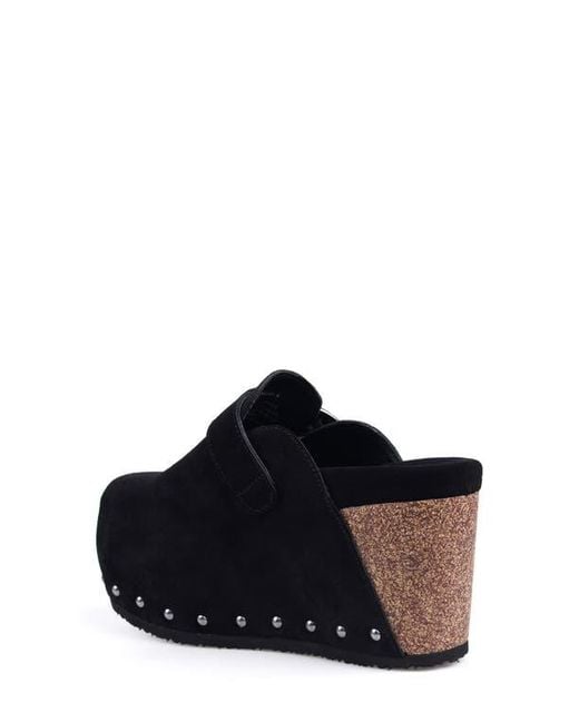 Zigi Black Cuna Platform Clog