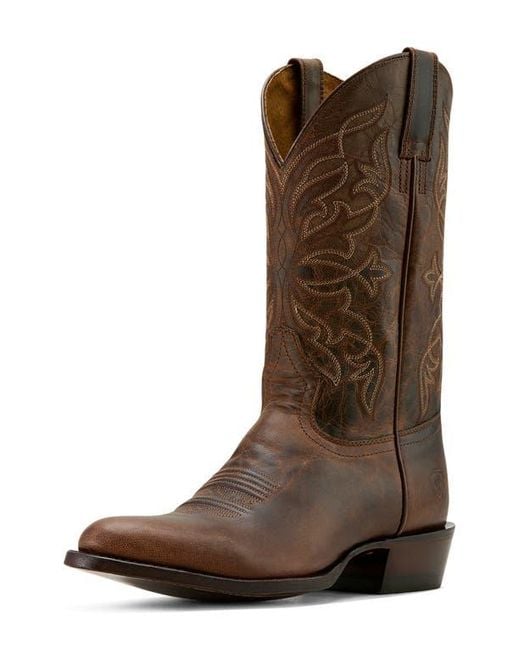 Ariat Brown Maverick Western Boot for men