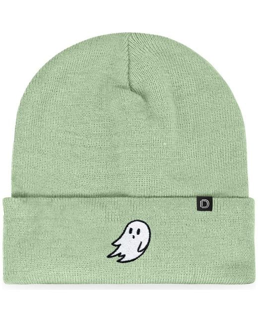 Alix Green Ghost Beanie for men