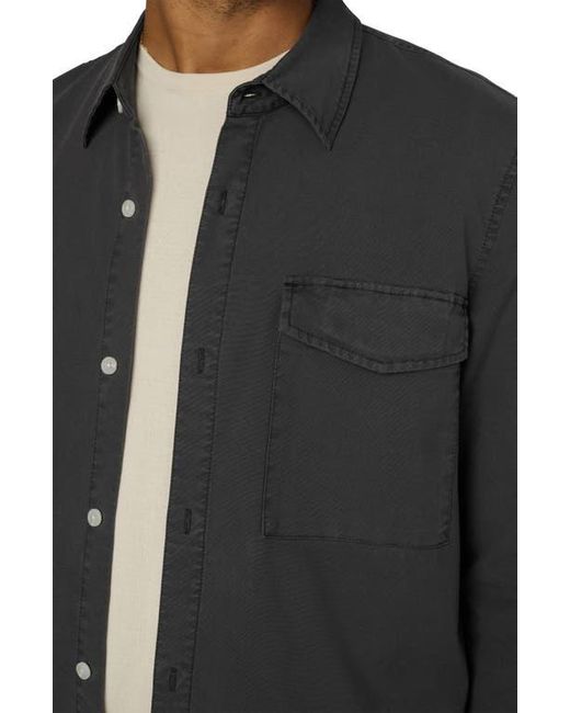 Joe's Jeans Black The Reynolds Workwear Button-Up Shirt for men