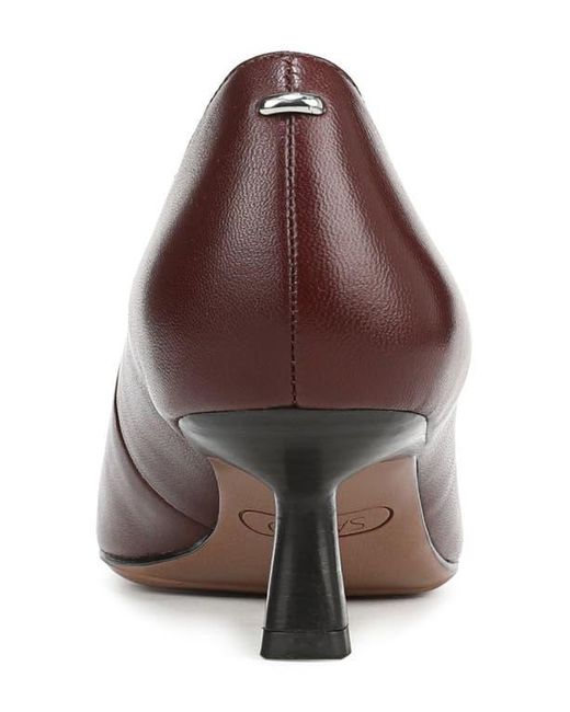 Sarto Brown Ryan Square Toe Pump