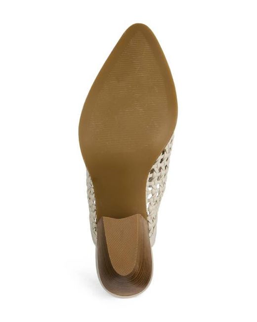 Yosi Samra White Kiristin Loafer Mule