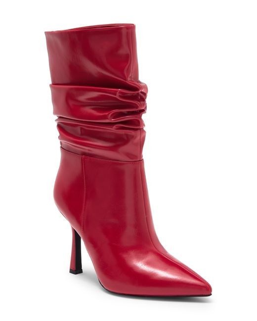 Jeffrey Campbell Guillo Pointed Toe Boot in Red Lyst
