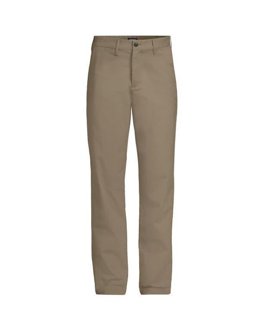 Lands' End Natural Travel Kit Comfort Waist Classic Fit Chino Pant for men