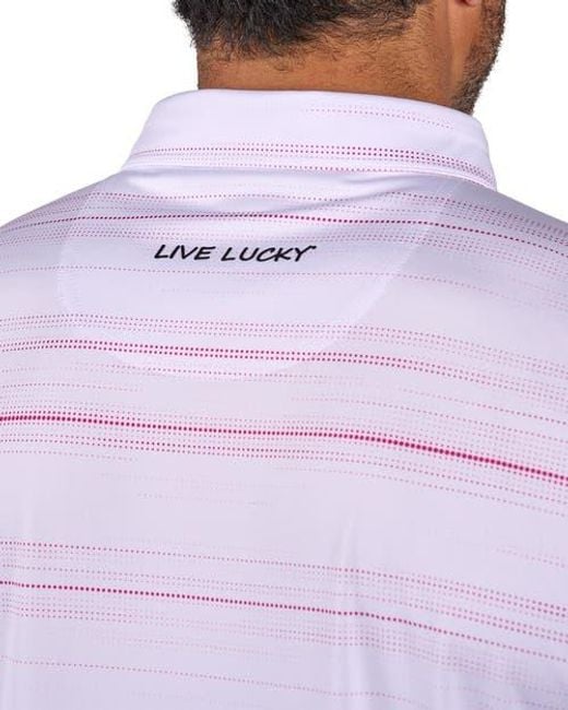 Black Clover Purple Dots Polo for men