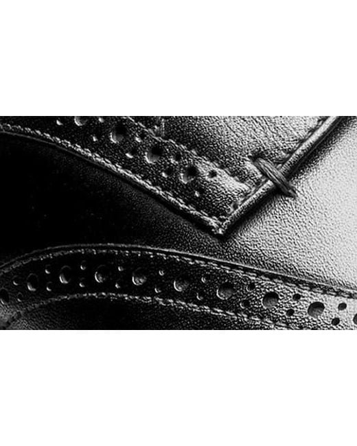 Florsheim Black Anthem Wingtip Blucher for men