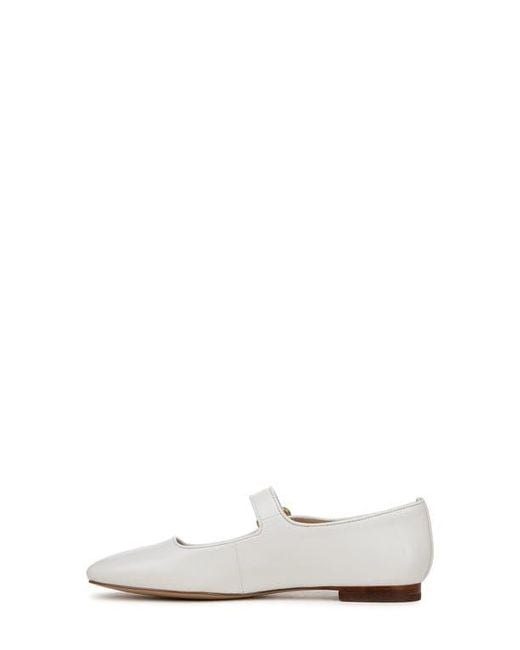 Sam Edelman White Michaela Mary Jane Flat