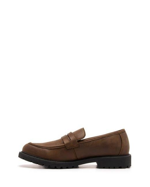 Uncut Brown Croydon Loafer for men