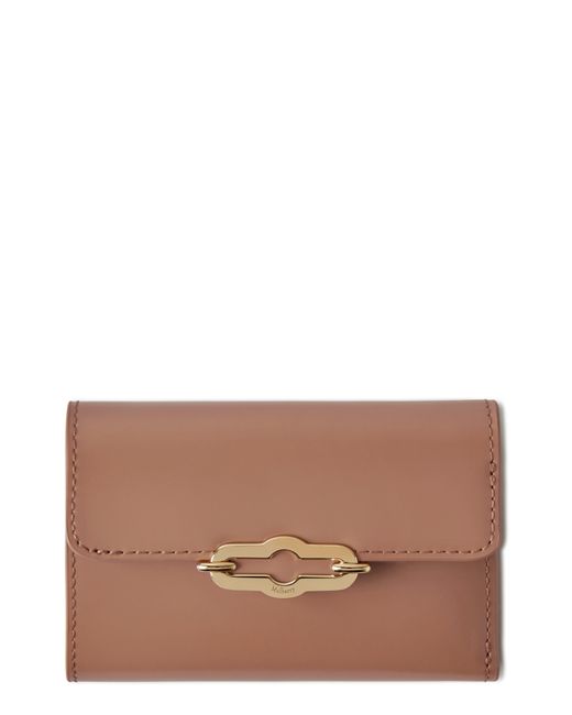 Mulberry Natural Pimlico Leather Compact Wallet