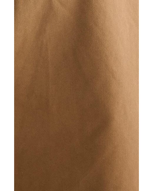 Chloé Natural Garment Dye Organic Cotton Canvas Bermuda Shorts