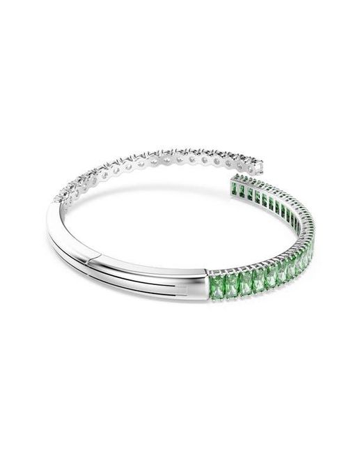 Swarovski Green Matric Bangle