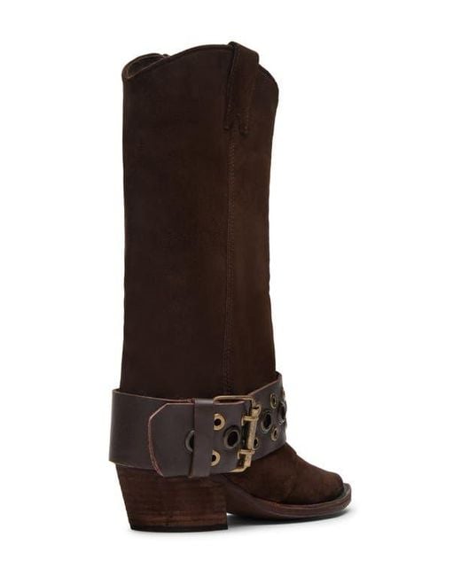 Steve Madden Brown Ashwood Tall Boot